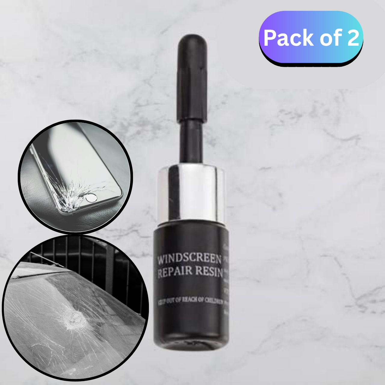 Repair Cracked Glass in Just 20 Minutes – No Tools Needed!