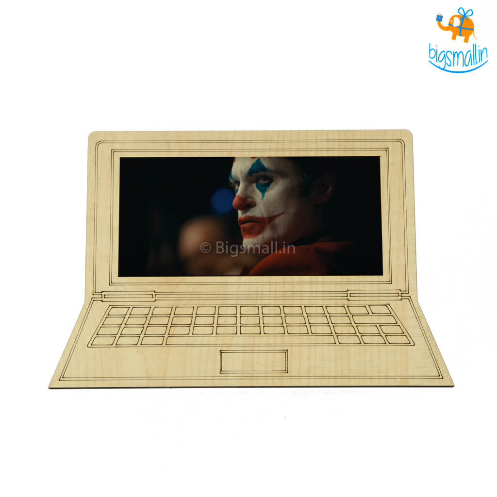 Wooden Computer Phone Holder