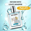Love's Whisper Perfume 50ML (Pack of 2)