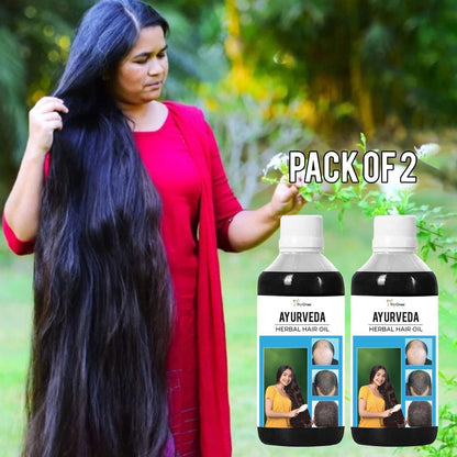 Ayurveda Herbal Hair Oil 100ML (Pack of 2)