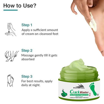 Crack Blaster Repair 50g Healing Balm, Dry Skin and Body Cream