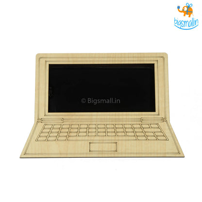 Wooden Computer Phone Holder